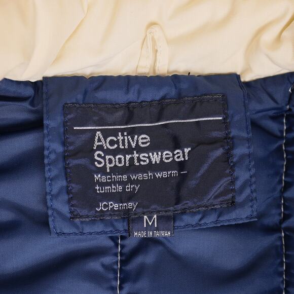 Vintage 80s Retro Americana Western Style 2-in-1 Vest Coat Removable Sleeves - M - Picture 14 of 15